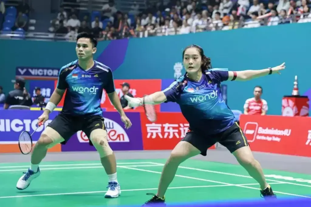 Amri/Nita Hajar Wakil Inggris, Lolos 16 Besar China Masters 2025