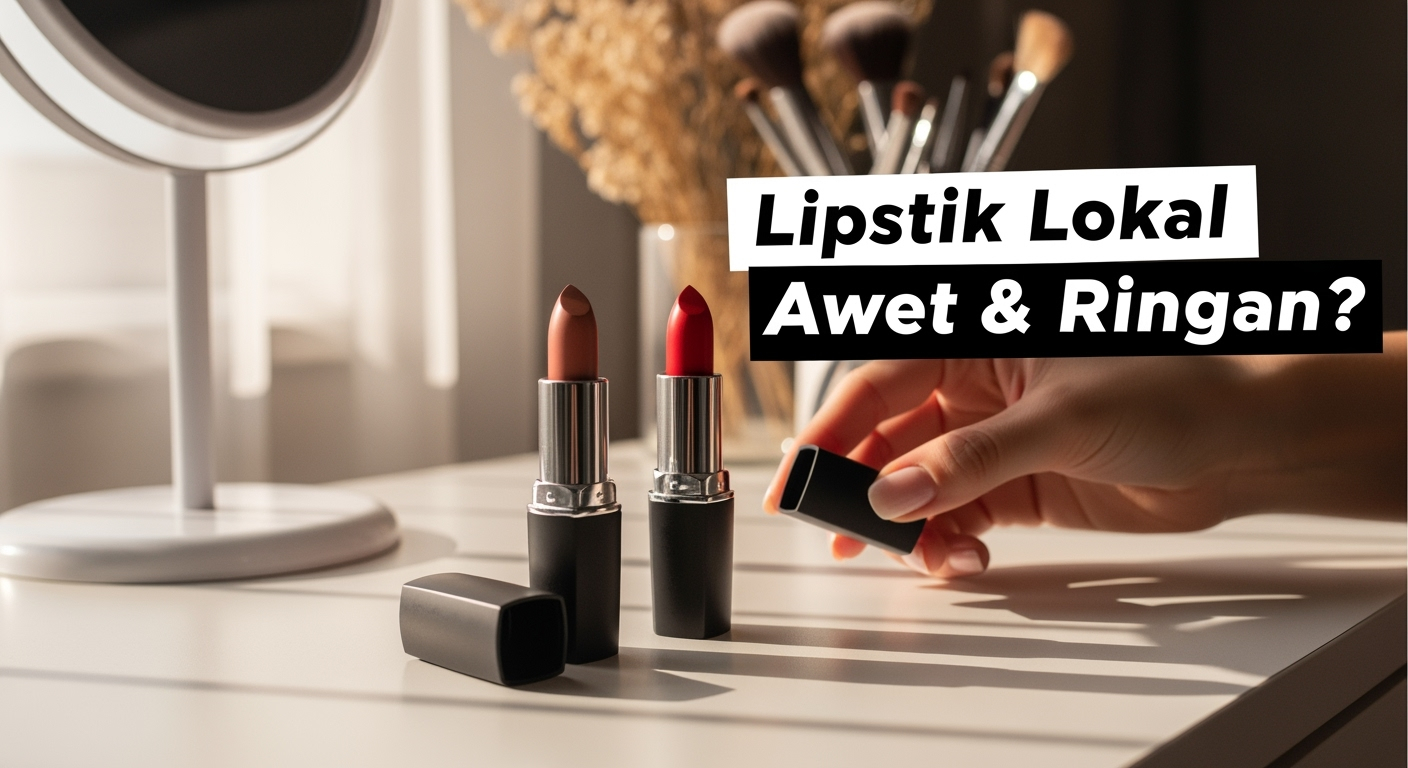 5 Lipstik Lokal Murah di Bawah Rp50 Ribu yang Ringan, Matte, dan Warna Tahan Berjam-jam