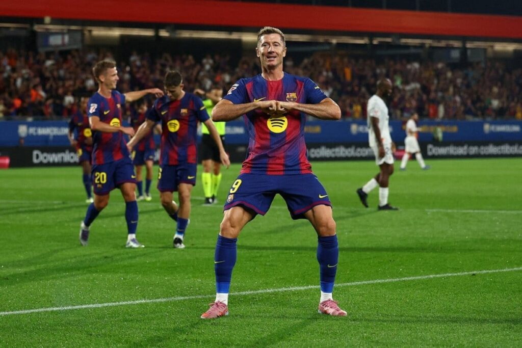 Barcelona Gebuk Valencia 6-0, Tiga Pemain Cetak Brace di Laga Gemilang