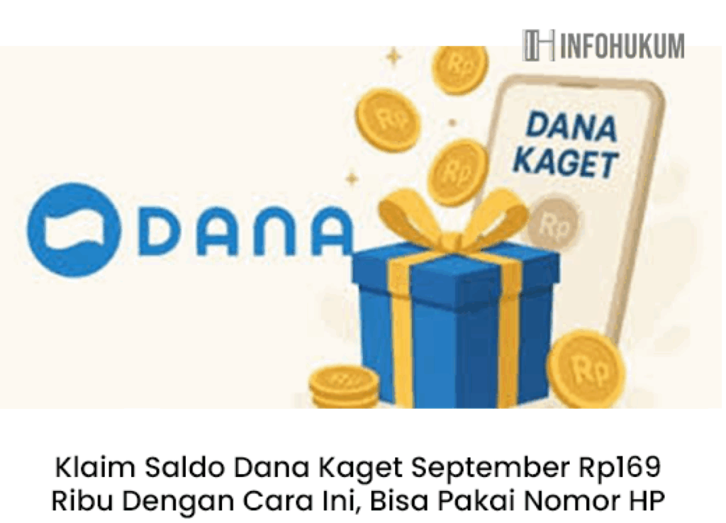 Cara Klaim Saldo Dana Kaget September Rp169 Ribu Pakai Nomor HP, Mudah dan Cepat