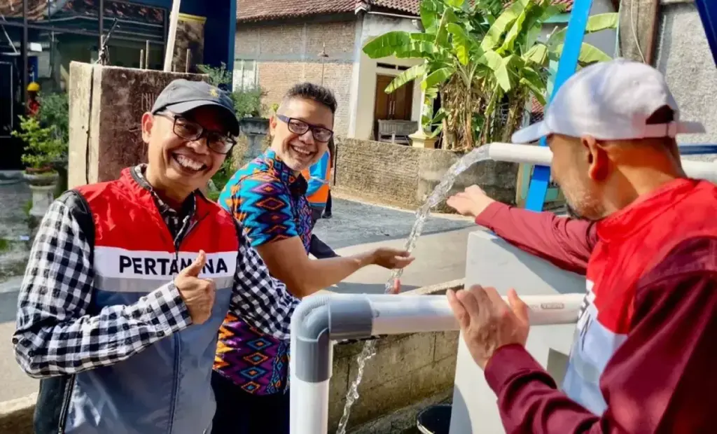 Pertamina Dukung Kemandirian Desa Sragen Lewat Air Bersih & Pelatihan