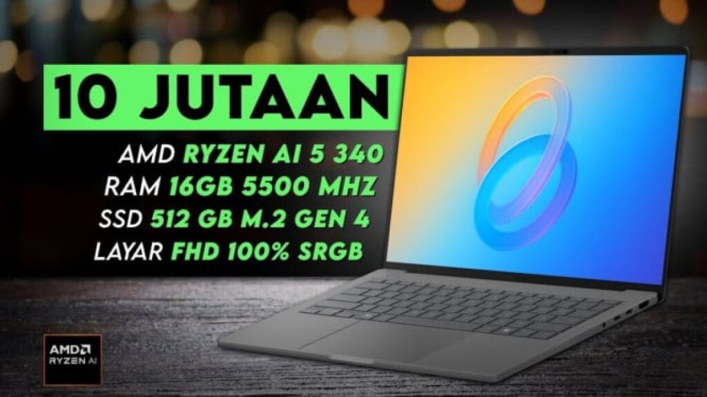Laptop AI Terbaik di Bawah 15 Juta September 2025, Bikin Kompetitor Gigit Jari!