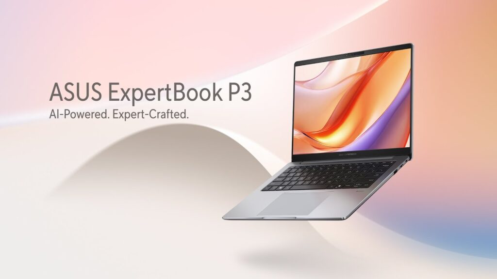 ASUS ExpertBook P3: Laptop Bisnis AI Ryzen, Layar 2.5K 144Hz & Baterai 18 Jam Tahan Lama