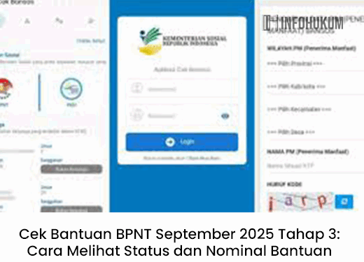 Cek Bantuan BPNT September 2025 Tahap 3: Cara Mudah Cek Status & Nominal Bantuan