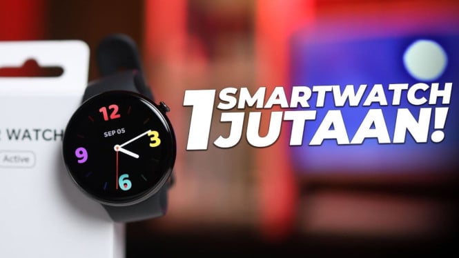 Smartwatch 1 Jutaan Tahan Baterai 23 Hari, Fitur Kesehatan Lengkap Setara Galaxy Watch