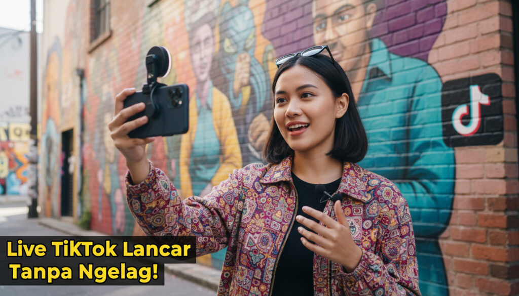 7 HP Anti Ngelag Buat Live TikTok yang Bikin Konten Makin Viral, No Drama Signal Lemot Lagi