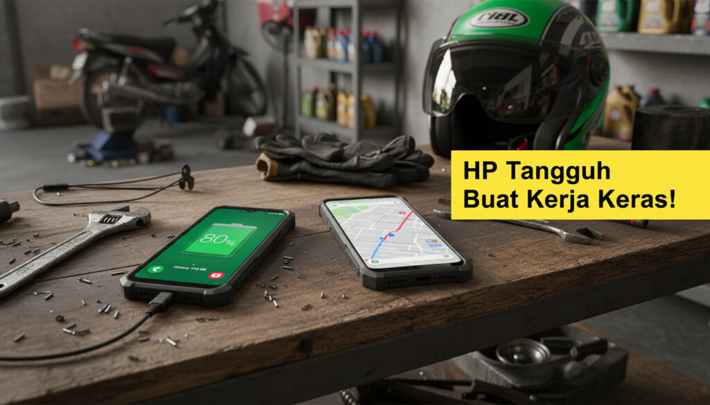 7 HP Tahan Banting Paling Cocok untuk Ojol di 2025, Tahan Jatuh, Hujan, dan Panas Ekstrem