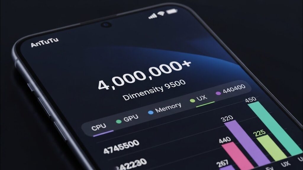 Bocoran MediaTek Dimensity 9500 Tembus Skor AnTuTu 4 Juta, Performa Flagship Terbaru