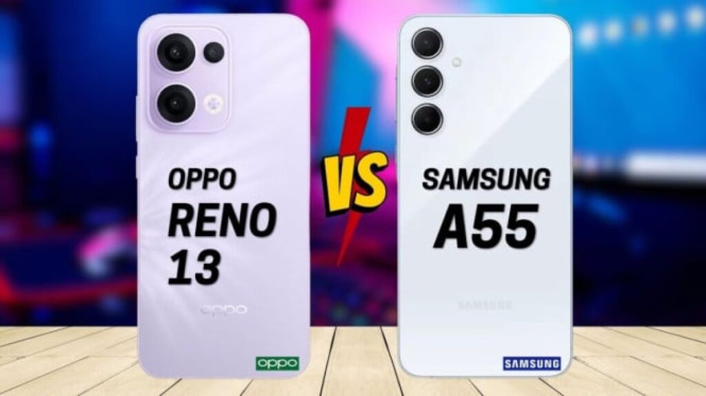 Mending Mana? Oppo Reno13 F 5G vs Samsung A55 5G, Pilihan Tepat HP 5 Jutaan!