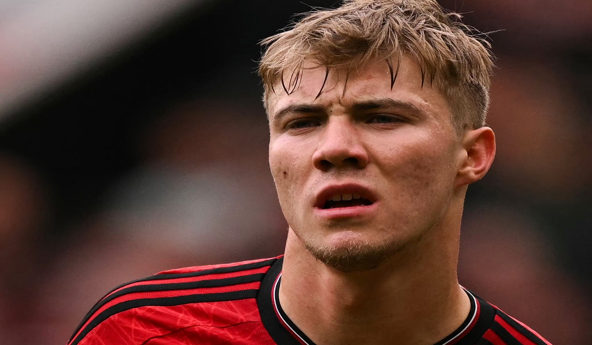 Napoli Resmi Pinjam Rasmus Hojlund dari Manchester United Musim Ini