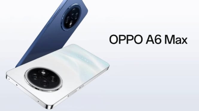 Oppo A6 Max Rilis Diam-diam dengan Baterai 7000mAh, Tahan Air & Fast Charging
