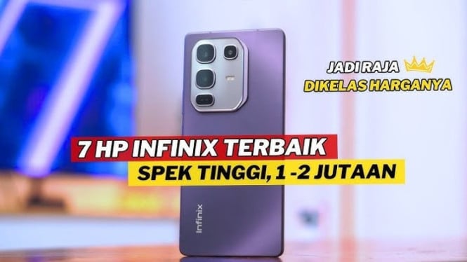 HP Infinix Murah 1 Jutaan 2025, Fitur Canggih & Harga Hemat Bikin Kantong Aman!