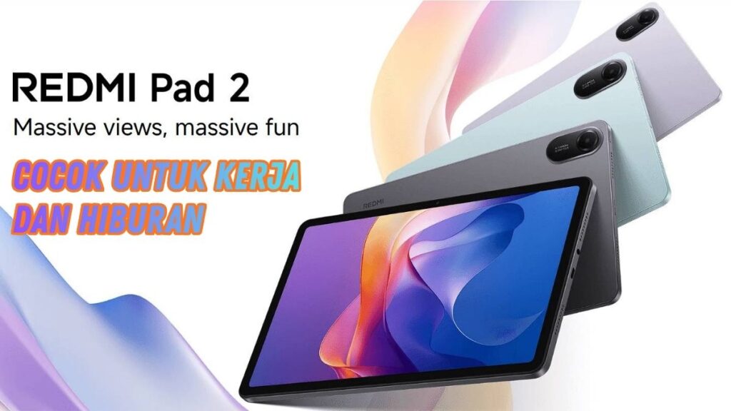 Xiaomi Redmi Pad 2: Tablet Baterai Jumbo 9000mAh, Harga Cuma Rp1,9 Jutaan, Cocok untuk Kerja dan Hiburan