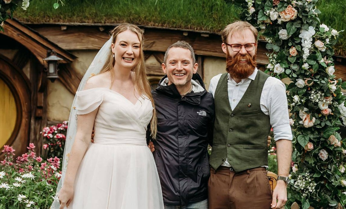 Elijah Wood Kejutkan Pasangan Nikah di Lokasi Syuting The Lord of the Rings