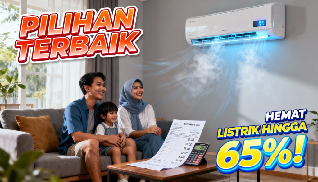 5 Rekomendasi AC Inverter 1 PK Oktober 2025, Harga Mulai 3 Jutaan Bisa Pangkas Biaya Listrik Hingga 65 Persen!