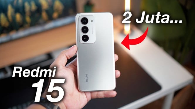 Redmi 15 Hadir dengan Baterai 7000 mAh, Desain Tipis & Stylish ala Powerbank Canggih!