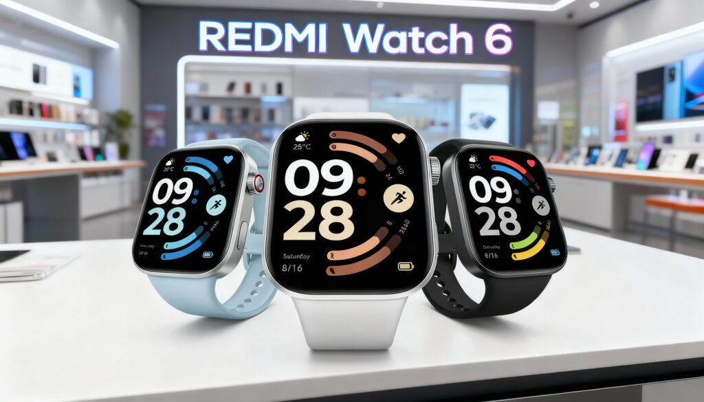 Xiaomi Rilis Redmi Watch 6 dengan Tombol Baru Mirip Apple Watch, Harga Cuma Rp 1,3 Juta