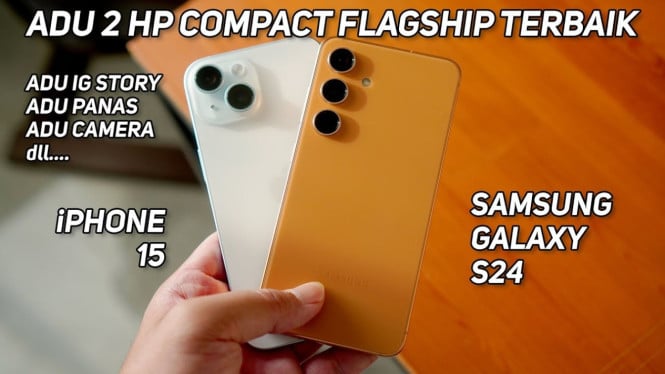Samsung Galaxy S24 vs iPhone 15: Siapa Raja Flagship Compact 2025? Intip Perbandingan Lengkap!