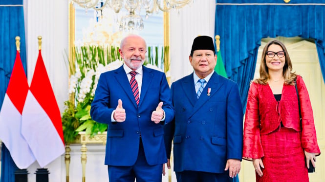 Bertemu Presiden Brazil, Prabowo Usul Perjanjian Dagang RI-Amerika Latin