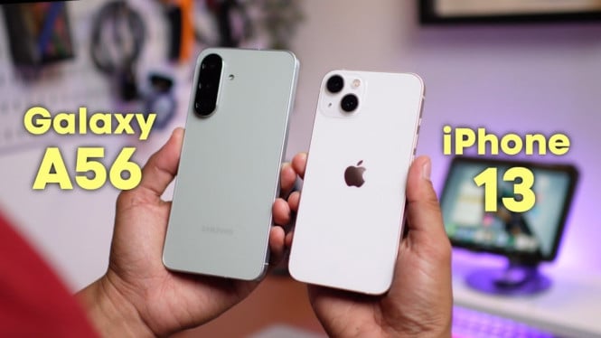 Samsung A56 vs iPhone 13: Beda Harga 2 Jutaan, Mana yang Lebih Unggul? Simak Faktanya! Samsung A56 vs iPhone 13: Beda Harga 2 Jutaan, Mana yang Lebih Unggul? Simak Faktanya!
