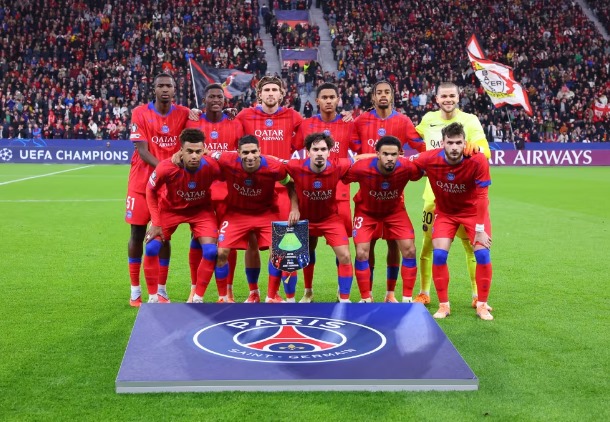 Menang Telak 7-2 atas Bayer Leverkusen, PSG Kuasai Puncak Klasemen Liga Champions
