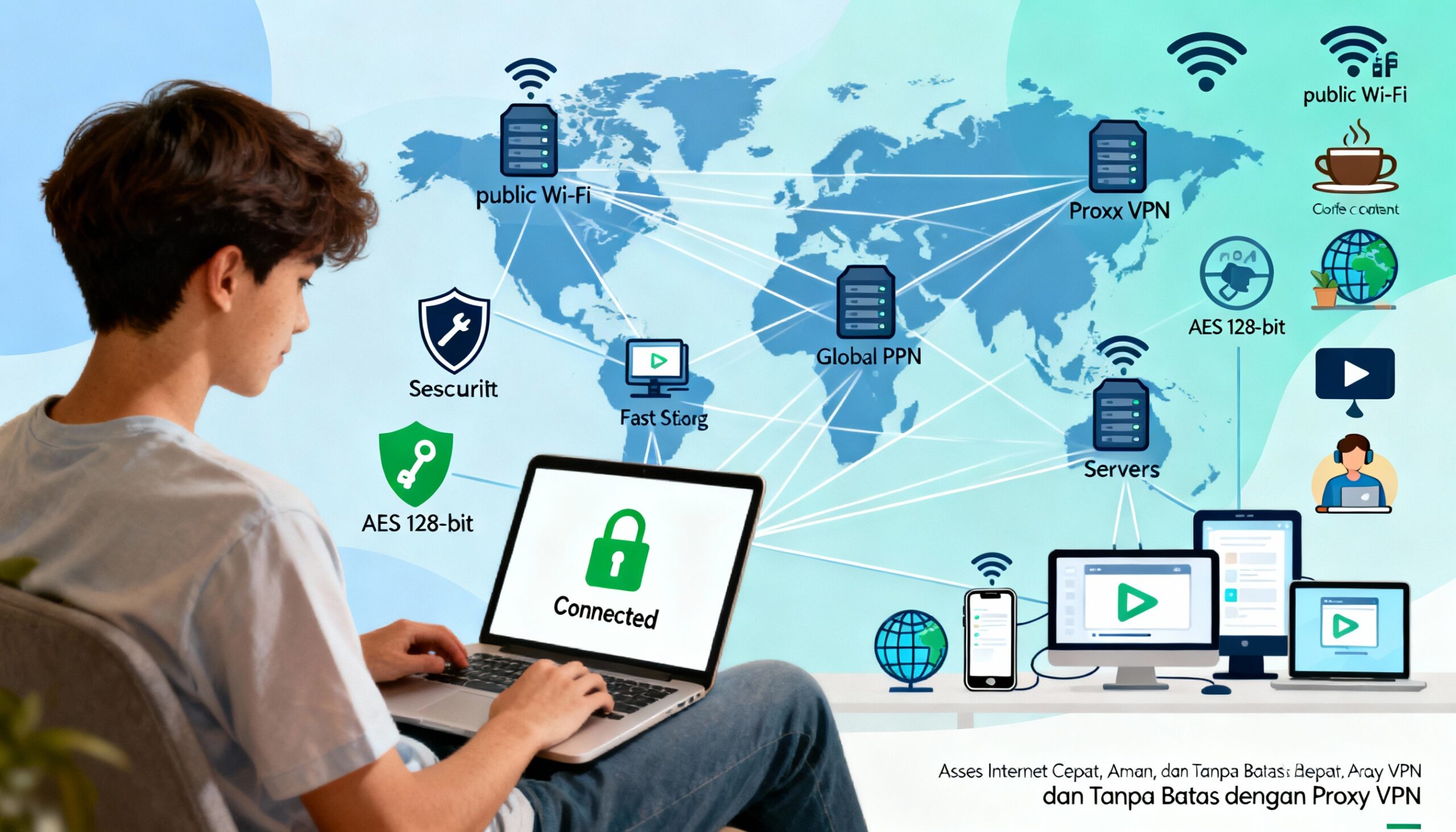 Proxy Proxy Gratis untuk Streaming YouTube, Spotify, dan Media Sosial Tanpa Hambatan