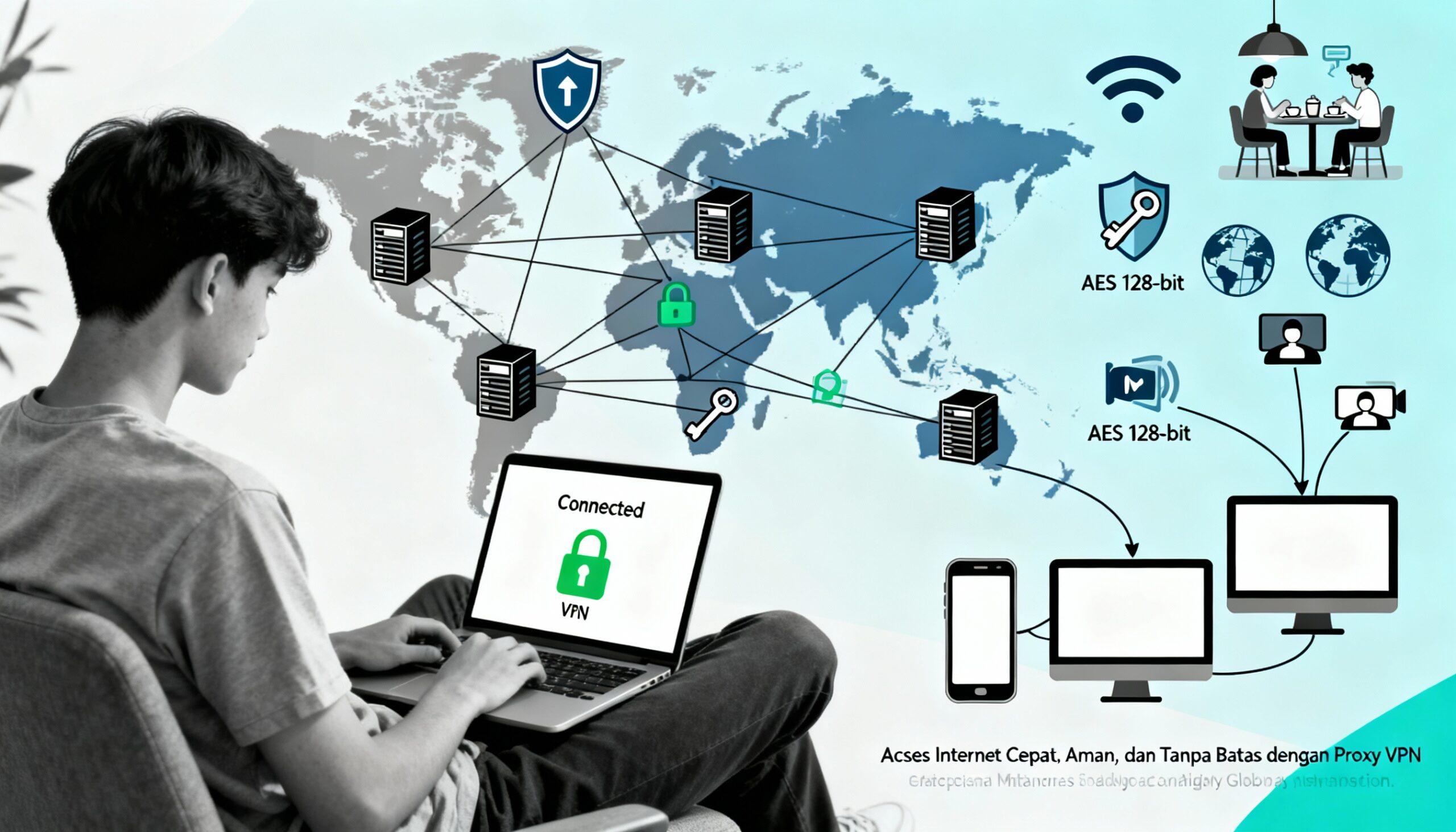 Proxy VPN Gratis Paling Andal 2025, Tawarkan Kecepatan dan Keamanan Setara Premium
