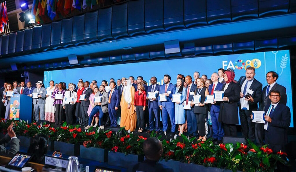 Kementan Raih Penghargaan FAO atas Kontribusi Signifikan di Sektor Pertanian Dunia