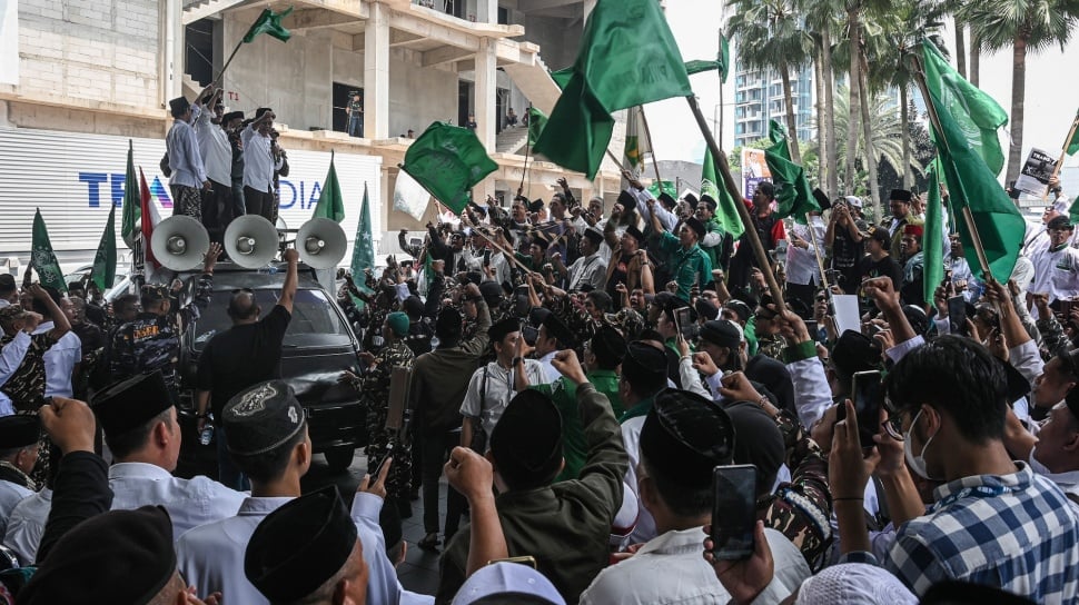 Demo di Depan Trans7 Mampang Usai, Polisi Dialihkan Lalin Tak Diblokade