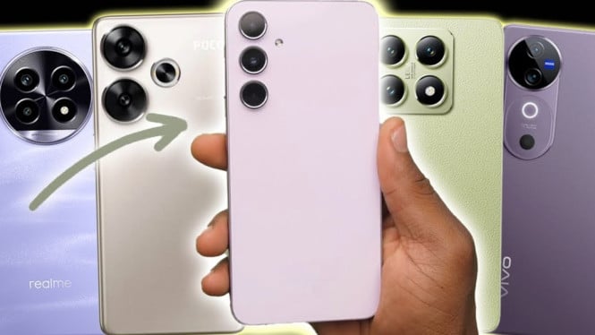 5 HP Terbaik Rp 5 Jutaan 2025: Performa Gaming Kencang & Kamera Juara Semua!