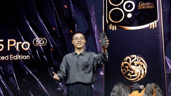 Harga Realme 15 Pro Game of Thrones Meluncur, Cuma 5.000 Unit, Segini Harganya!