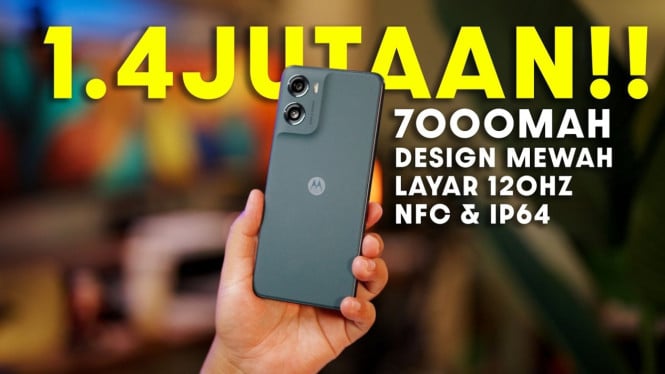 Motorola Moto G06 Power: Baterai Terbesar Kelasnya dan Audio Dolby Atmos Premium!