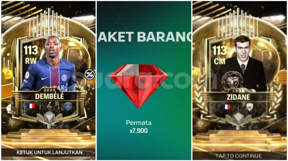 21 Kode Redeem FC Mobile Terbaru 9 Oktober: Zidane-Dembele 113 & 30 Ribu Gems 21 Kode Redeem FC Mobile Terbaru 9 Oktober: Zidane-Dembele 113 & 30 Ribu Gems