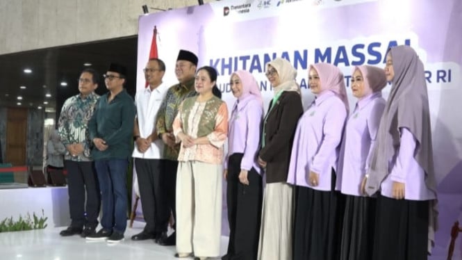 PIA DPR Gelar Sunatan Massal di Parlemen, Ratusan Anak Ikut Serta