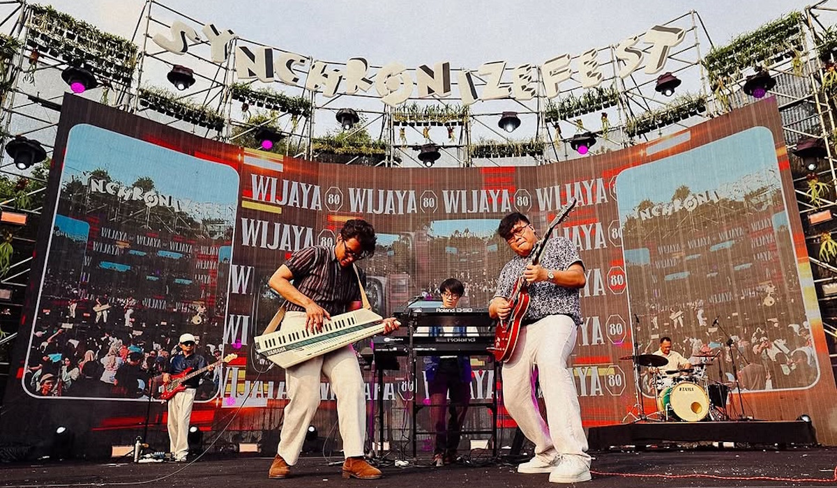 Wijaya 80 Kenalkan Lagu Baru "Alkohol" di Synchronize Fest 2025
