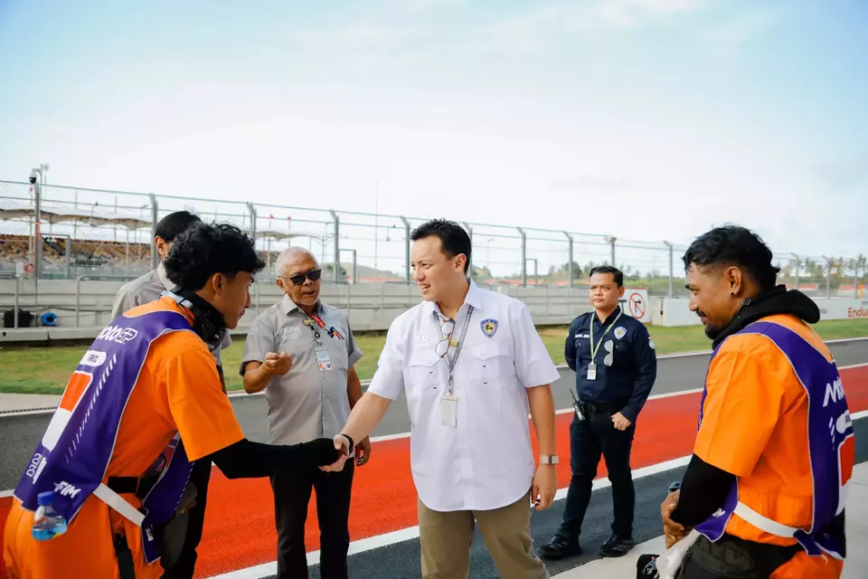 Moreno Soeprapto Cek Kesiapan Marshal MotoGP Mandalika 2025 Secara Langsung