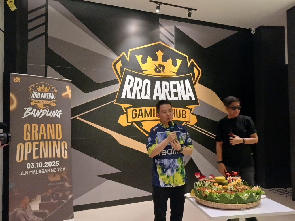 RRQ Arena Resmi Hadir di Bandung, Wadah Baru Komunitas Gaming Indonesia