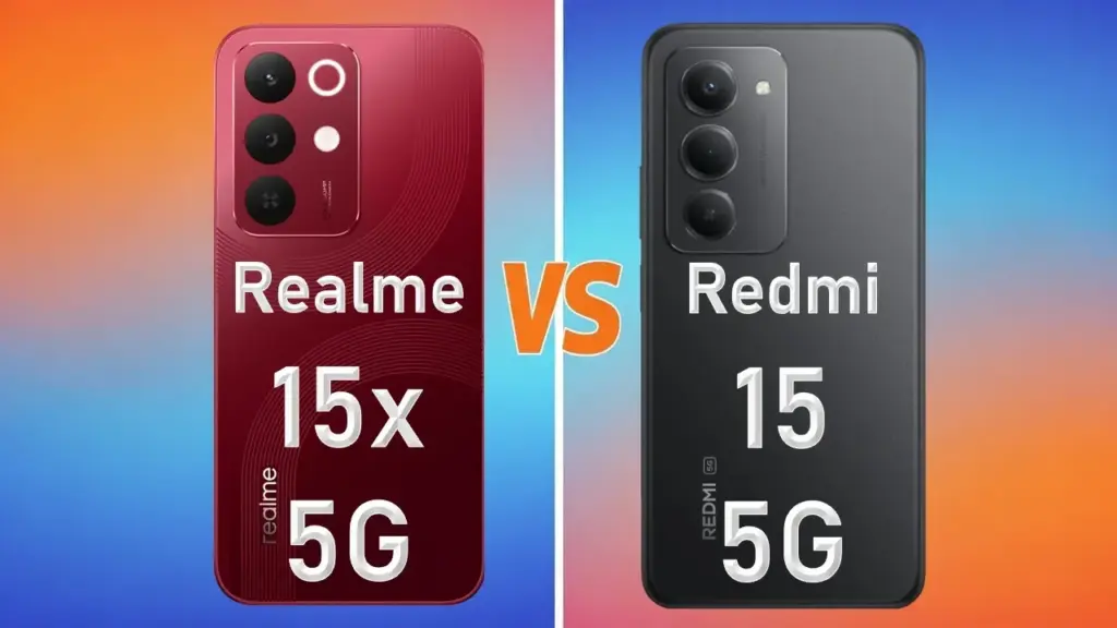 Realme 15x 5G vs Redmi 15 5G: Duel Spesifikasi Lengkap, Mana yang Paling Unggul?