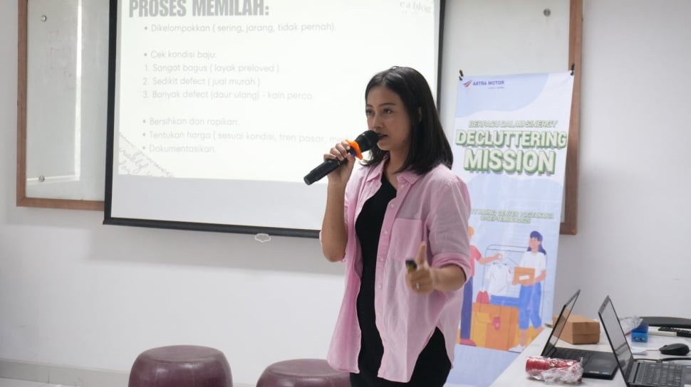 Decluttering Mission 2025: Astra Motor Yogyakarta Ajak Anak SMK Ubah Lemari Berantakan Jadi Cuan!