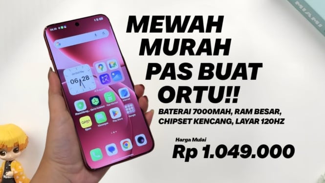 HP 1 Jutaan Terbaik Akhir 2025: Layar 120 Hz dan Baterai Besar untuk Harga Terjangkau
