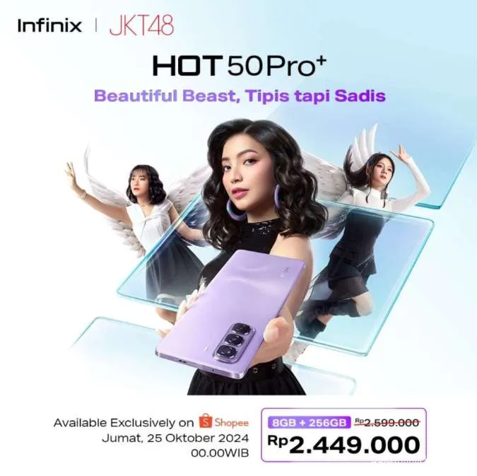 4 HP Infinix Harga Mulai Rp 1 Jutaan: Ini Fitur Unggulan yang Ditawarkan di 2025