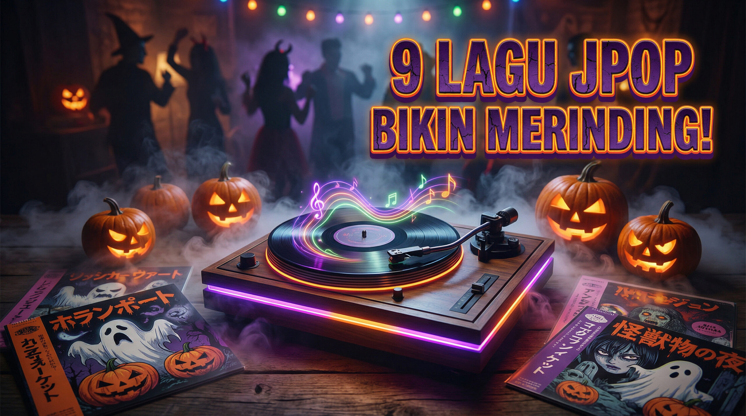 9 Lagu JPop Terbaik untuk Suasana Halloween, Cocok untuk Menemani Perayaan Horor Anda