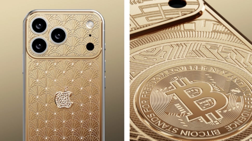 Caviar Luncurkan iPhone 17 Pro Bitcoin Edition Berlapis Emas, Harga Fantastis Rp 1,1 Miliar