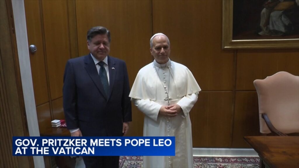 Gubernur Illinois JB Pritzker Bertemu Paus Leo XIV di Vatikan, Bahas Apa?