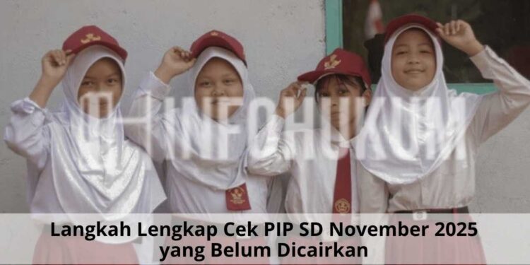 Langkah Lengkap Cek PIP SD November 2025 yang Belum Dicairkan, Simak Cara Mudahnya!