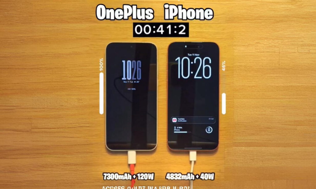 OnePlus 15 Isi Daya 100% Lebih Cepat dari iPhone 17 Pro Max dengan Baterai 7,300mAh