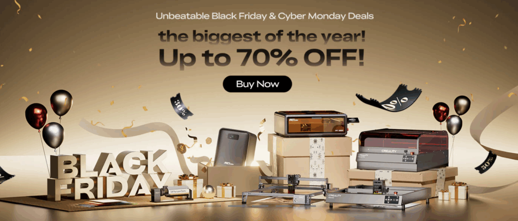 Diskon Besar Laser Engraver: Promo Black Friday 2025 Creality Falcon & Pilihan Terbaik