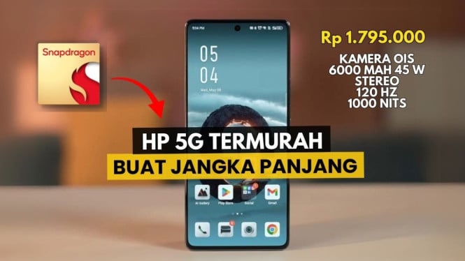 7 Smartphone 5G Terbaik 2025 Harga 1-2 Juta dengan Spek Flagship, Wajib Tahu!
