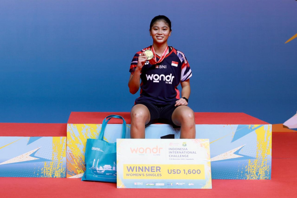 Thalita Kunci Gelar Juara Setelah Tekuk Pemain Senior, Simak Perjalanan dan Strateginya!