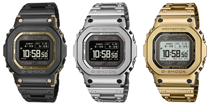 Casio Rilis G-Shock Full Metal GMW-BZ5000 dengan Pilihan Warna Silver, Emas, dan Hitam